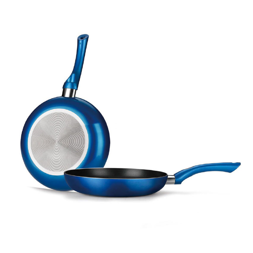 Set tava za prženje 24cm 28cm set keramičkih neljepljivih tava za kuhinju kod kuće i kampiranje na otvorenom