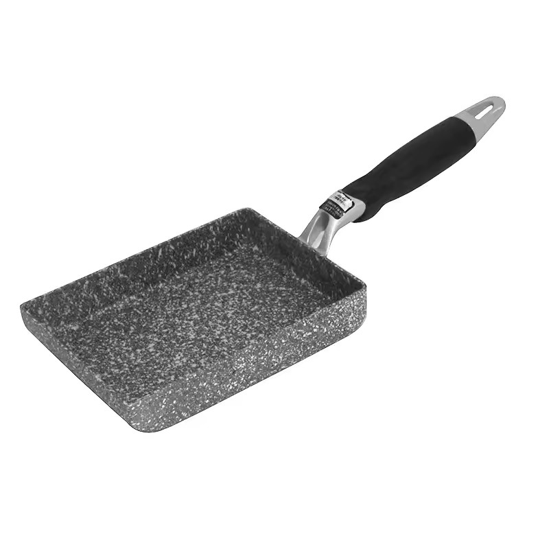 Višenamjenska unutrašnja tava za pečenje prilagođene veličine Indukcijski bezdimni odrezak No Stick Kuhinjska tava za roštilj