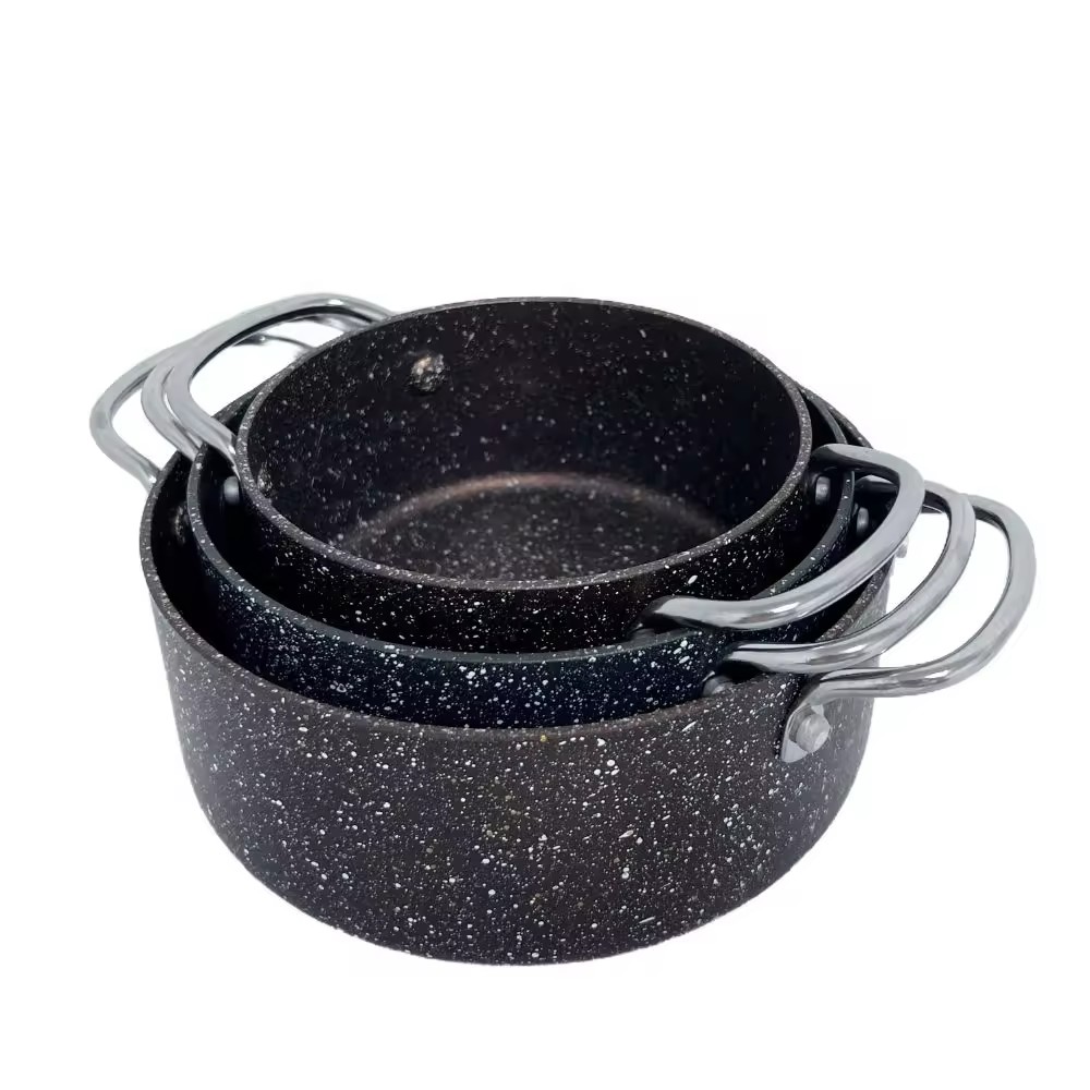 Izvezeno u Europu Indukcijska tava Lonci za juhu Tave Kuhinjsko posuđe Pribor za kuhanje Set posuđa