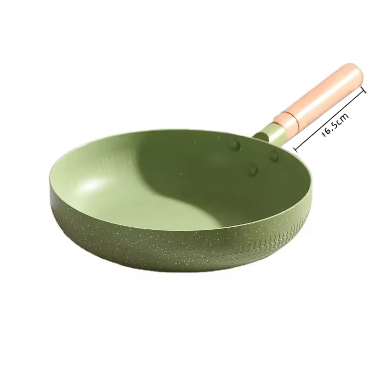 Ekološki prihvatljiva aluminijska tava za prženje 24 cm 26 cm 28 cm 30 cm s prilagođenim logotipom